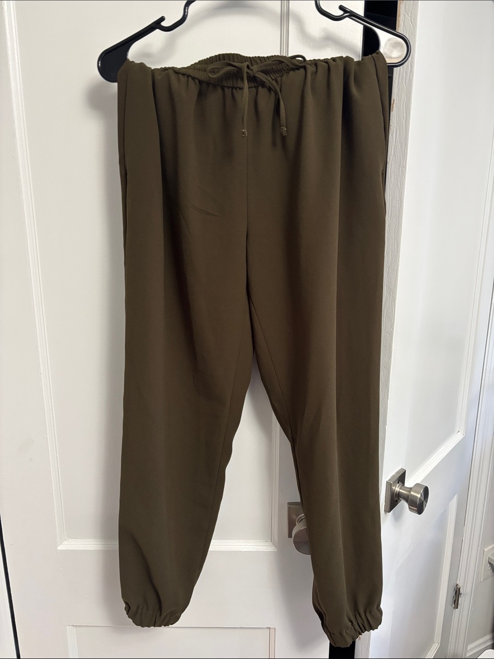 Women’s Express Mid-Rise Ankle Jogger Pant - Olive Green